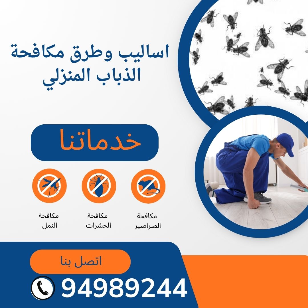 اساليب وطرق مكافحة الذباب المنزلي
