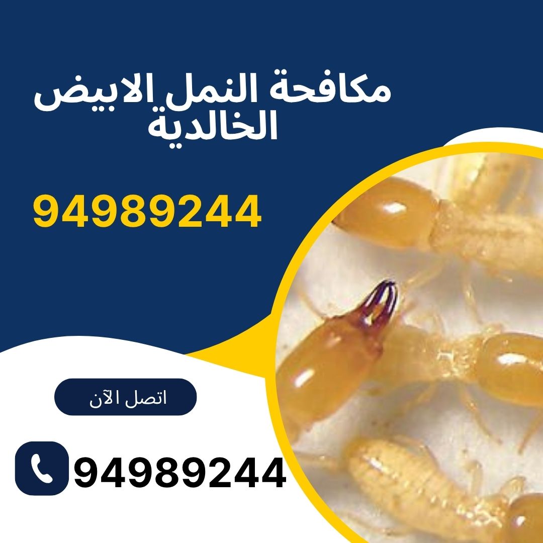 مكافحة النمل الابيض الخالدية